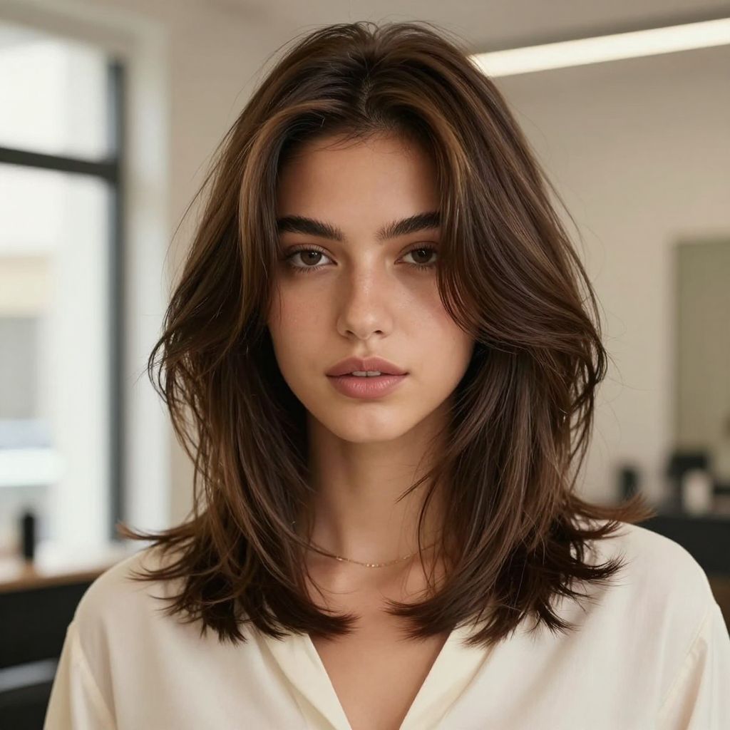 Textured Lob with Blunt Ends
