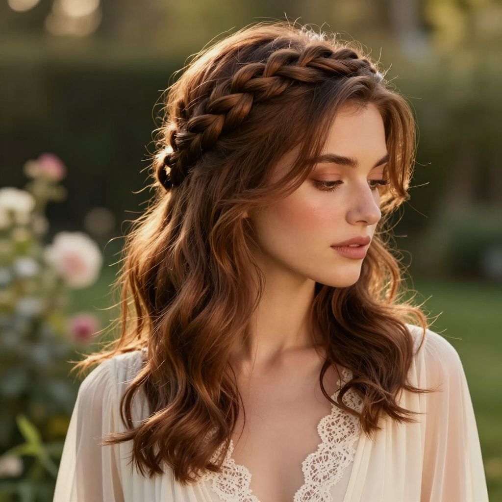 Romantic Braided Crown