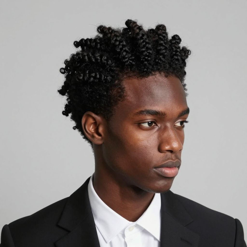Twist Crown Updo