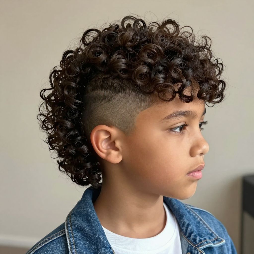 The Curly Undercut