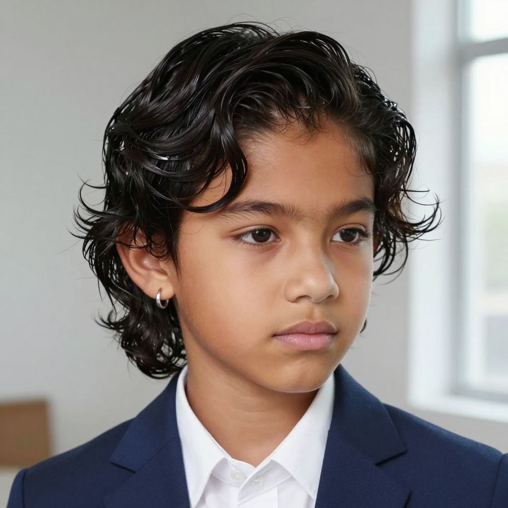 The Curly Wet Look