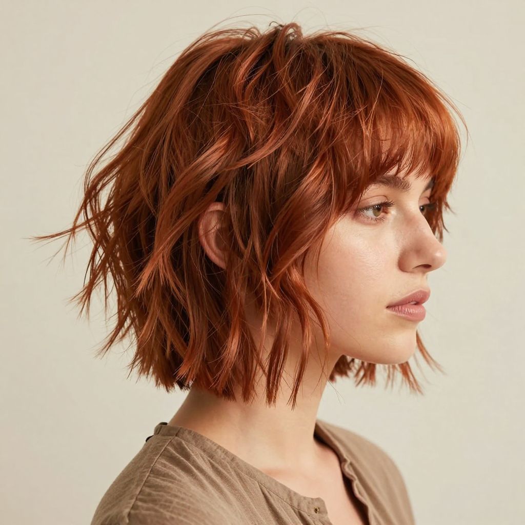 Choppy Shag with Fringe