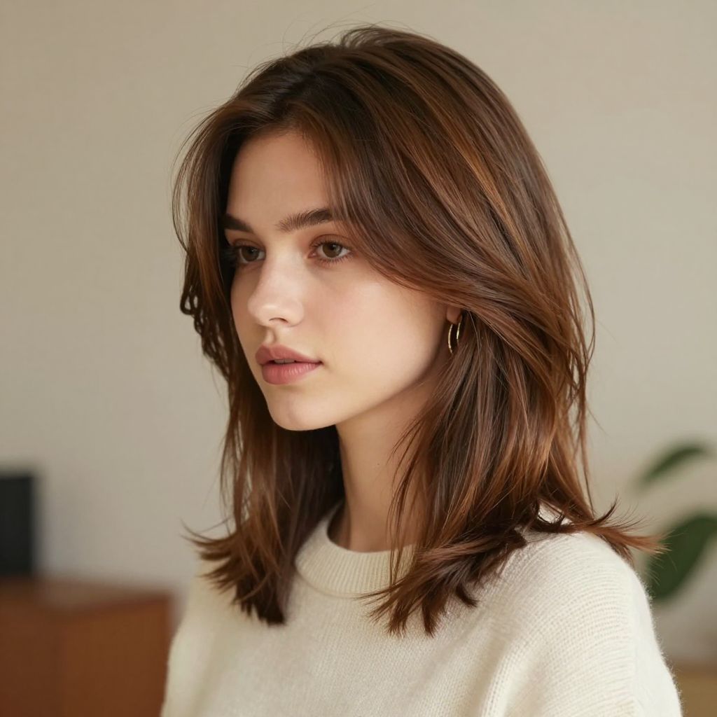 Layered Mushroom Cut