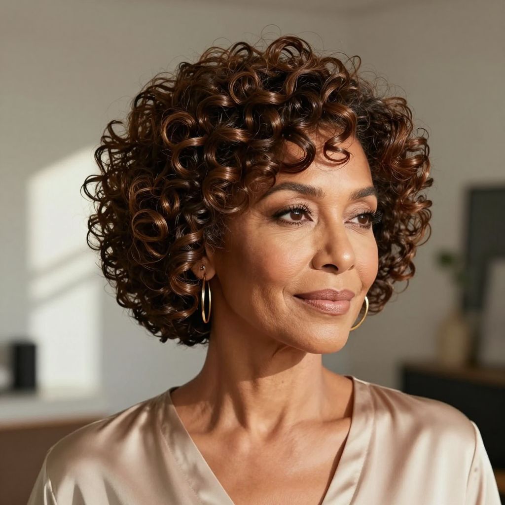 The Classic Tapered Curly Crop