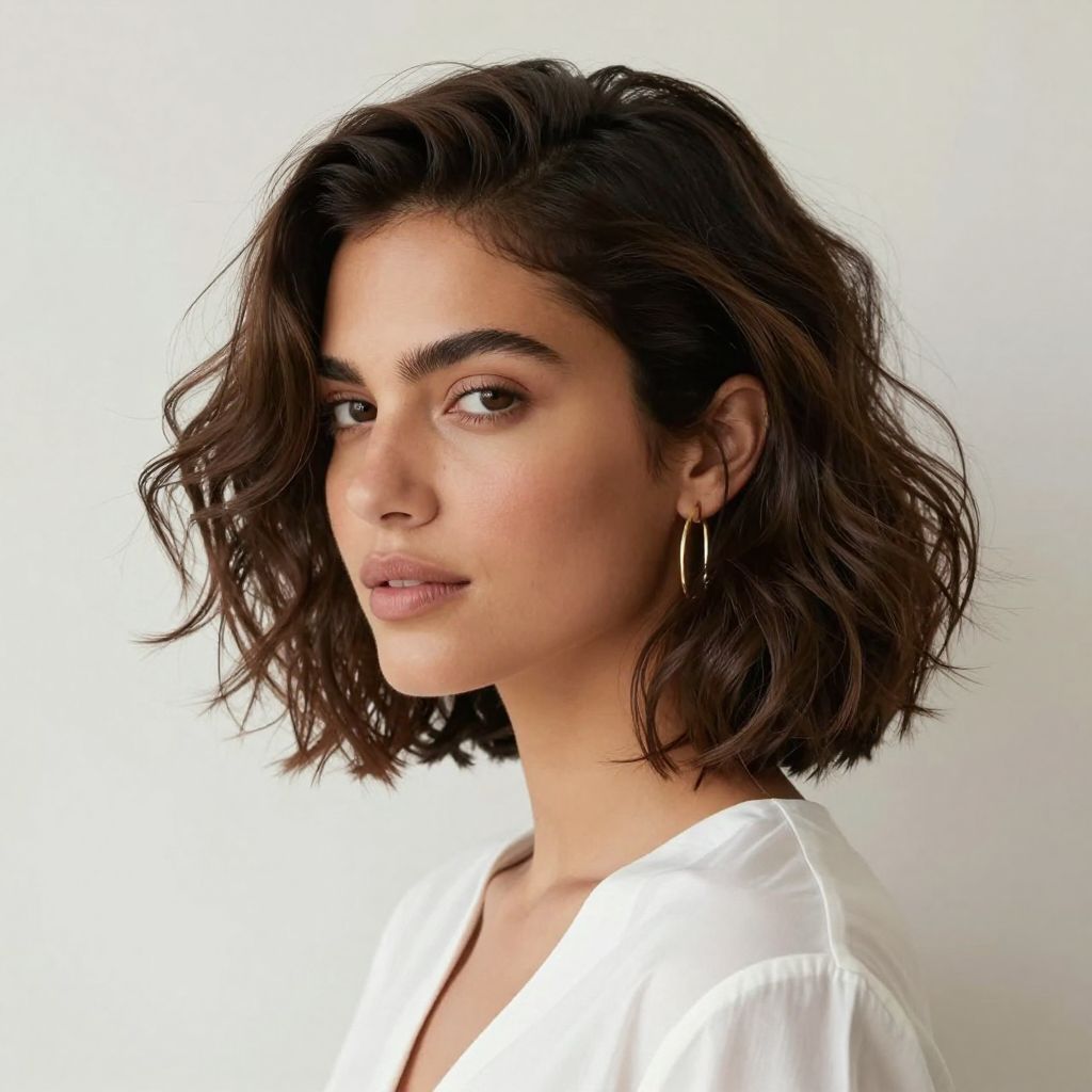 Deep Wave Short Crop with Volume