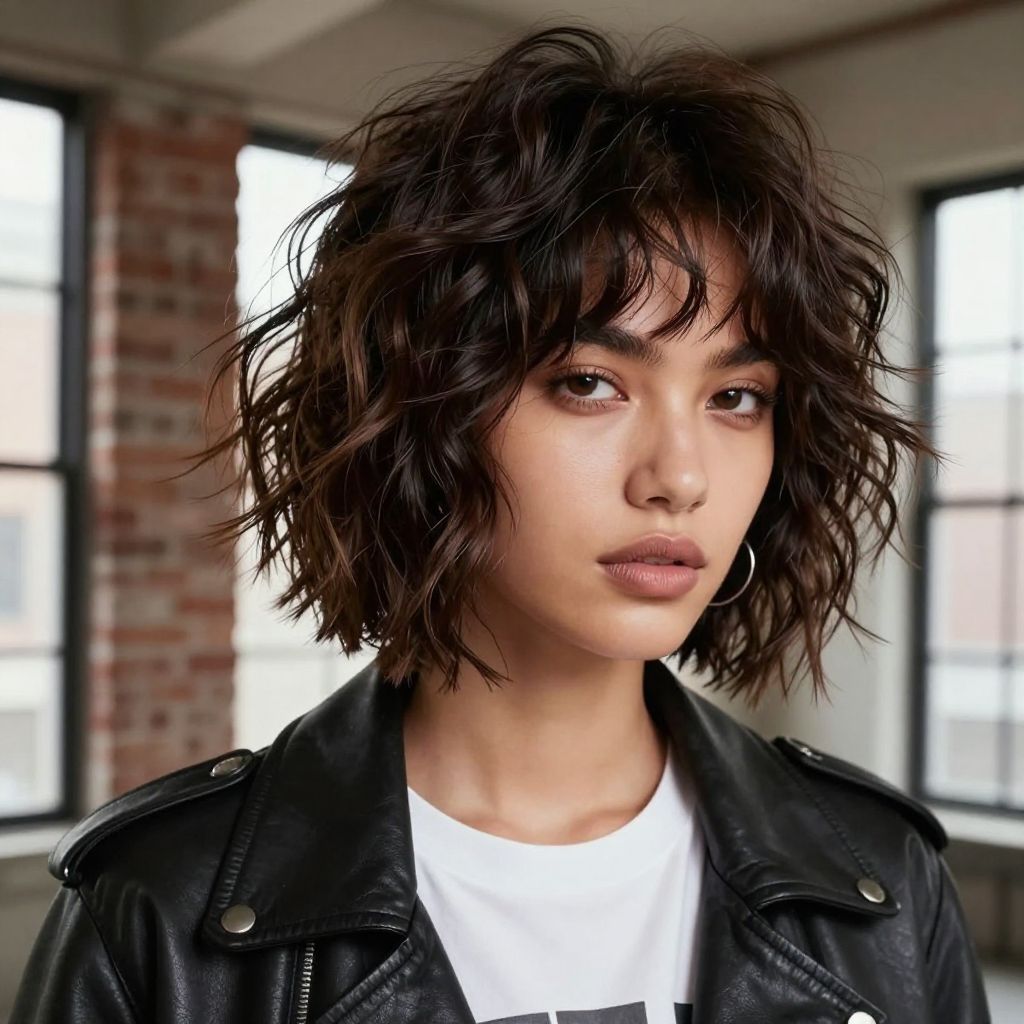 Deep Wave Pixie Shag