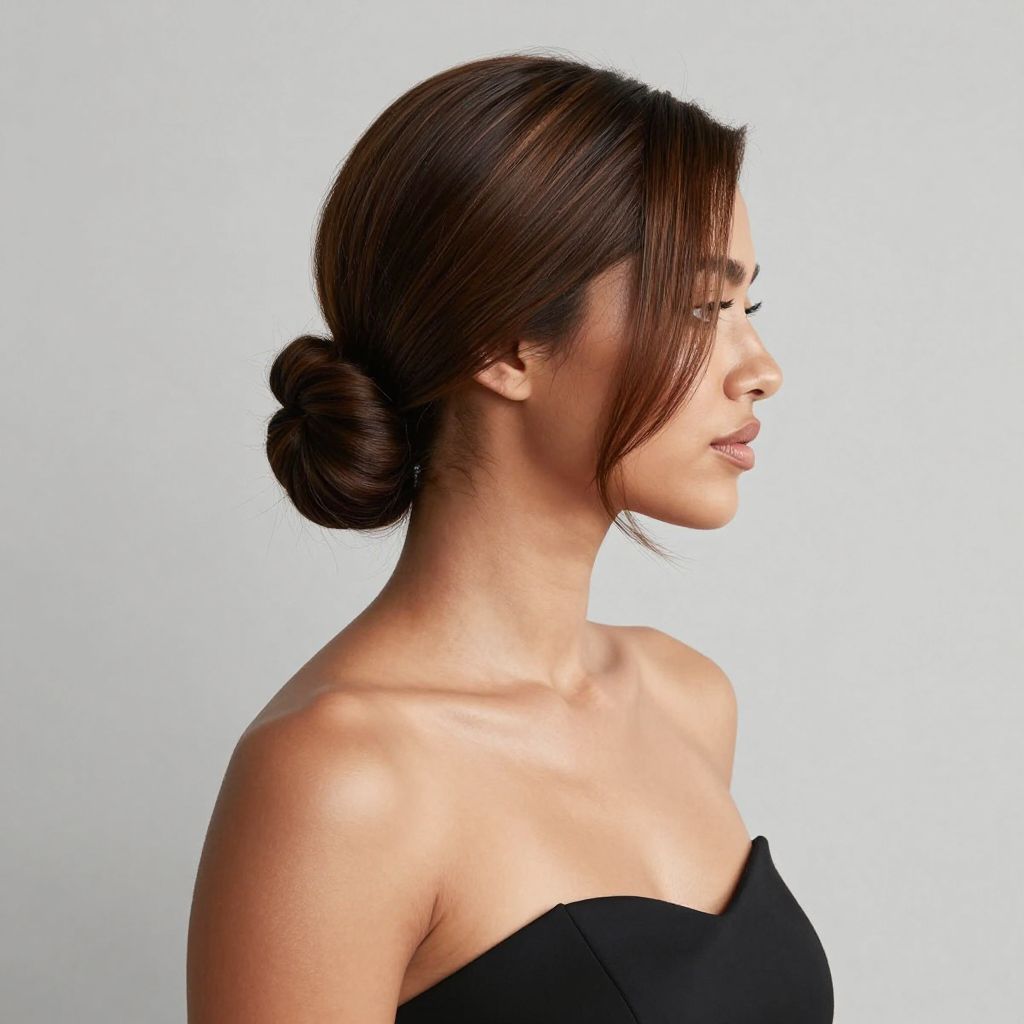 Classic Sleek Low Bun