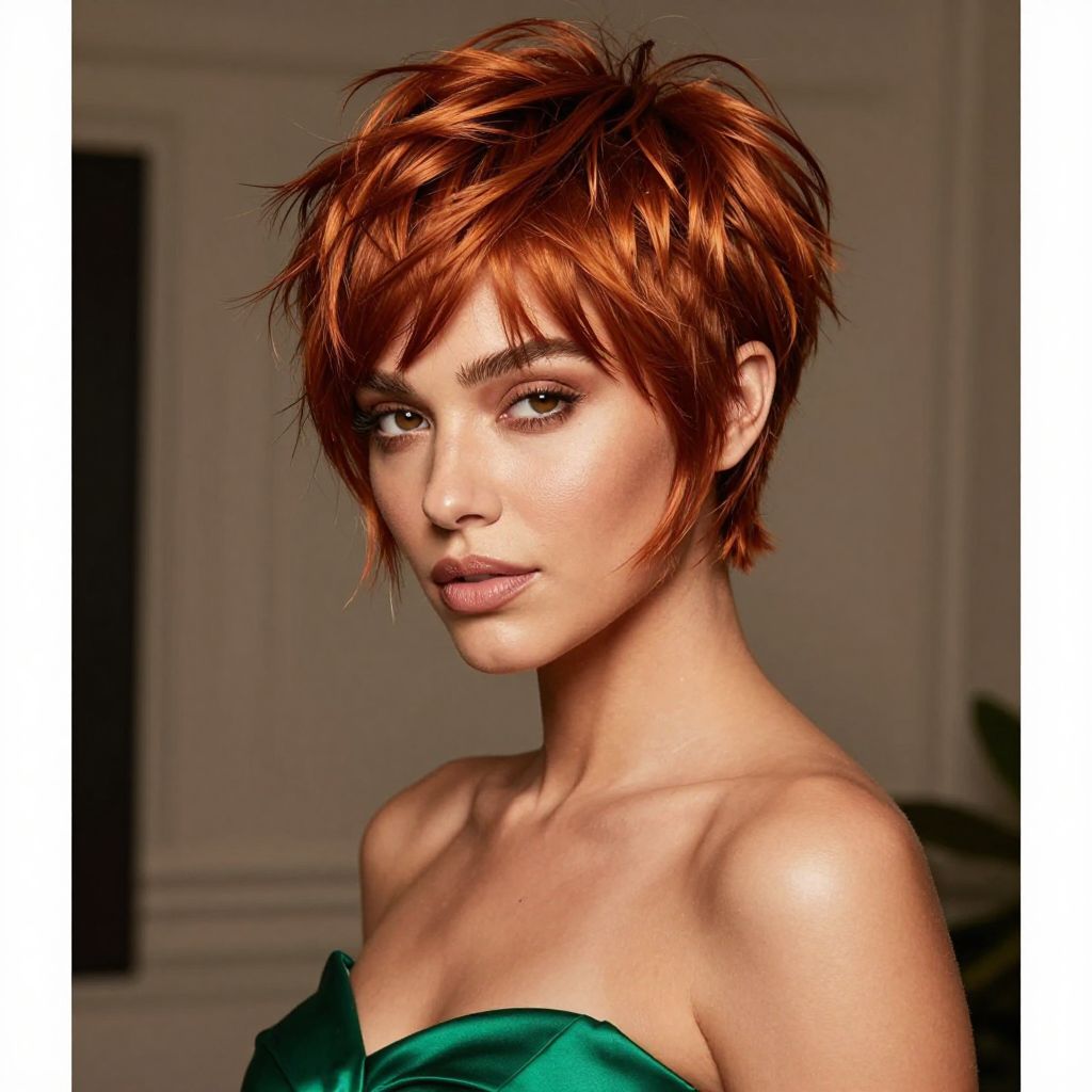 Textured Pixie Cut