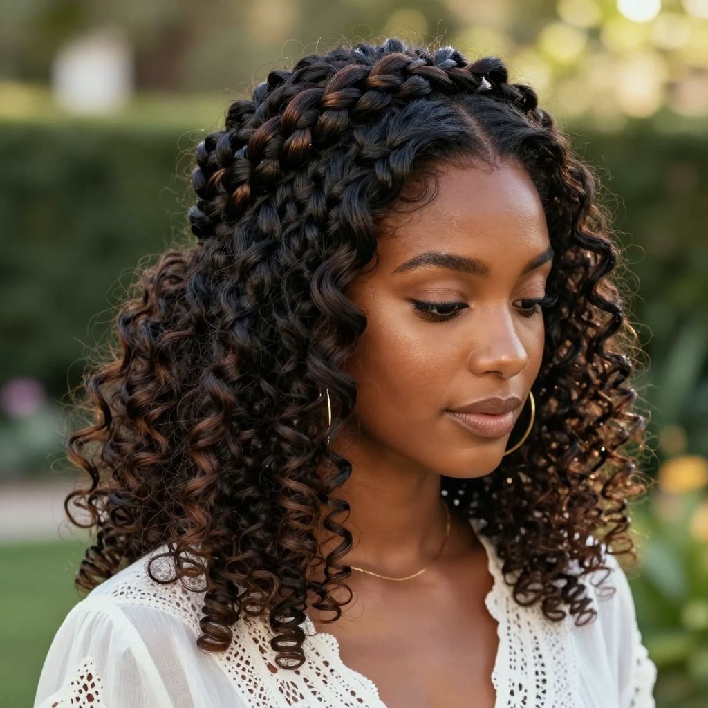 Braided Crown Halo